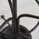 Antique wrought iron coat rack with umbrella stand (c.1920)