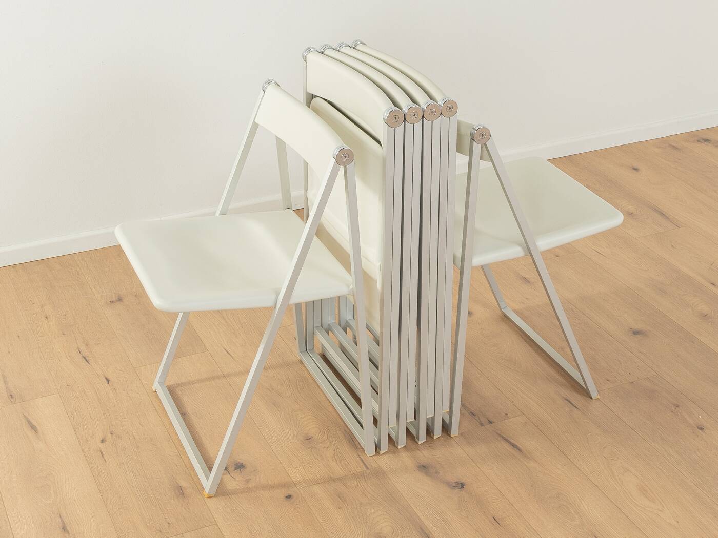Chaises pliantes en ag, interlübke, vintage