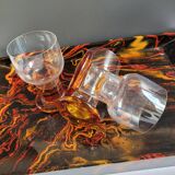 Mismatched glasses