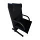 Vintage Black Canvas Highback T-Line Armchair by Burkhard Vogtherr by Arflex, 1984