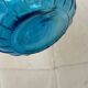 Vintage Empoli Glass Decanter with Stopper, Italy, 1960s