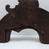 Carved old furniture fronts