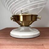 Pair of vintage globe wall lights