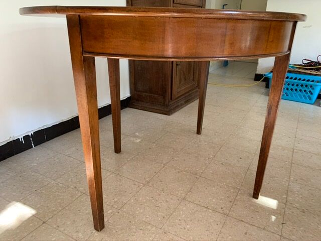 Table demi lune