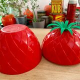 Vintage red pineapple ice bucket