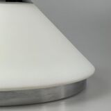 60s 70s ceiling lamp or wall lamp by Limburg Leuchten Germany glass chrome