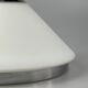 60s 70s ceiling lamp or wall lamp by Limburg Leuchten Germany glass chrome