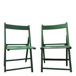 Lot chaises pliantes Pier import