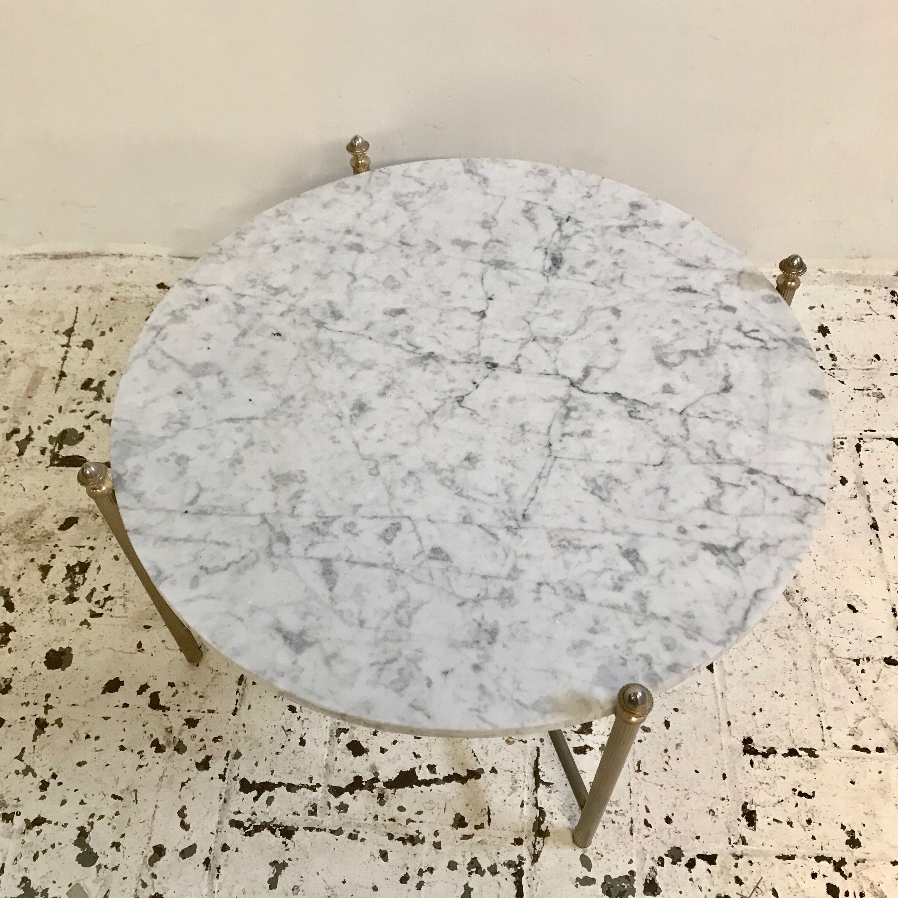 Marble coffee table