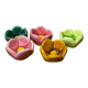 Original egg cup in flowers