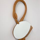 Flamingo Mirror by Max Papiri for Pallucco, Italy, 1970s