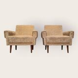 Twee Mid Century fauteuils
