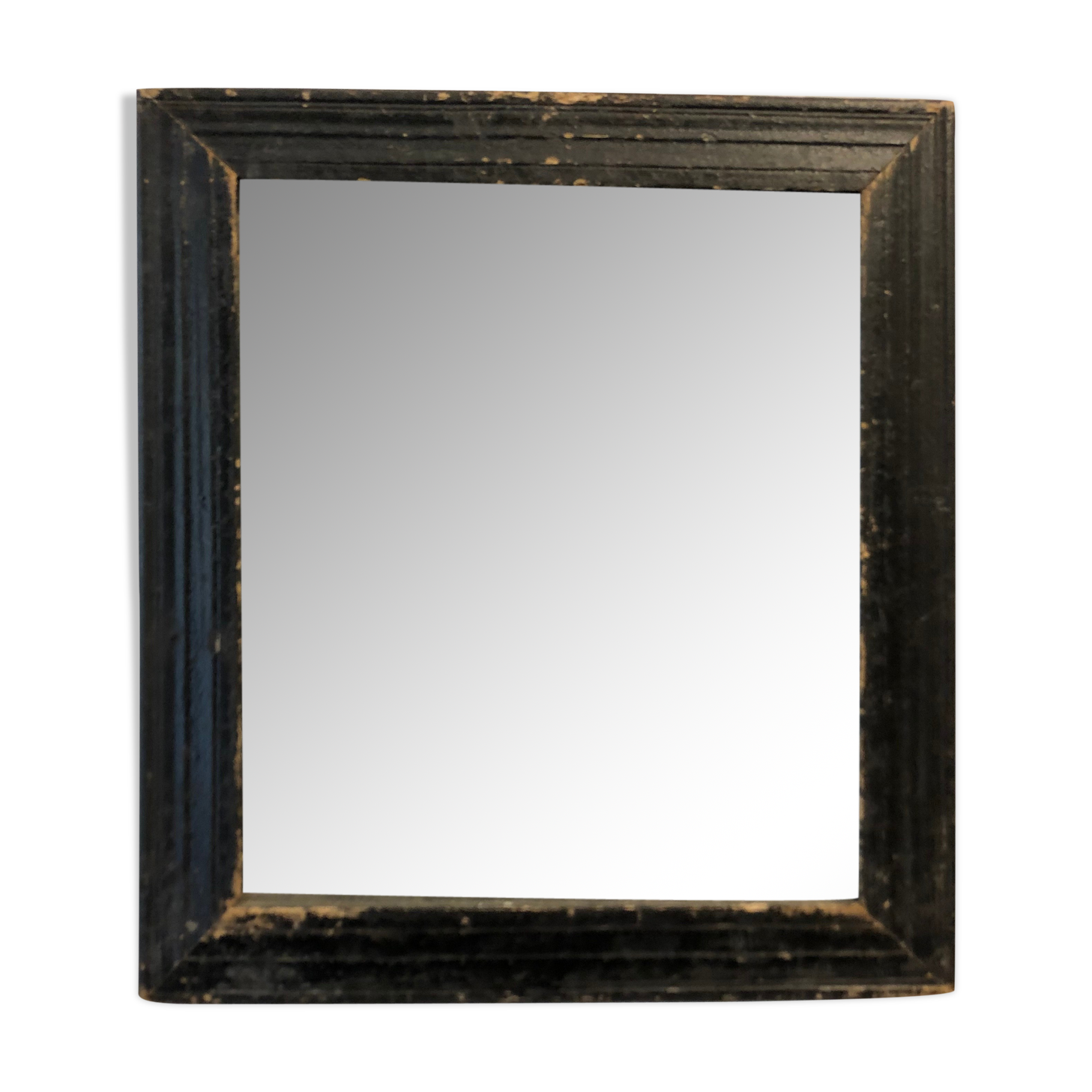 Mirror early 20th black 20x22cm