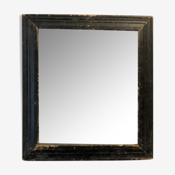 Mirror early 20th black 20x22cm