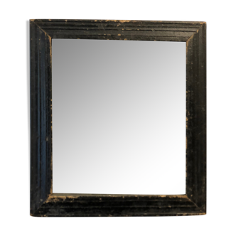 Mirror early 20th black 20x22cm