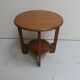Art Deco round coffee table