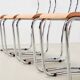 Giuseppe Terragni Set of 6 Lariana Dining Chairs Italy 1936/1990s