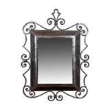 menu frame for restaurant in hammered iron period 1930-1940