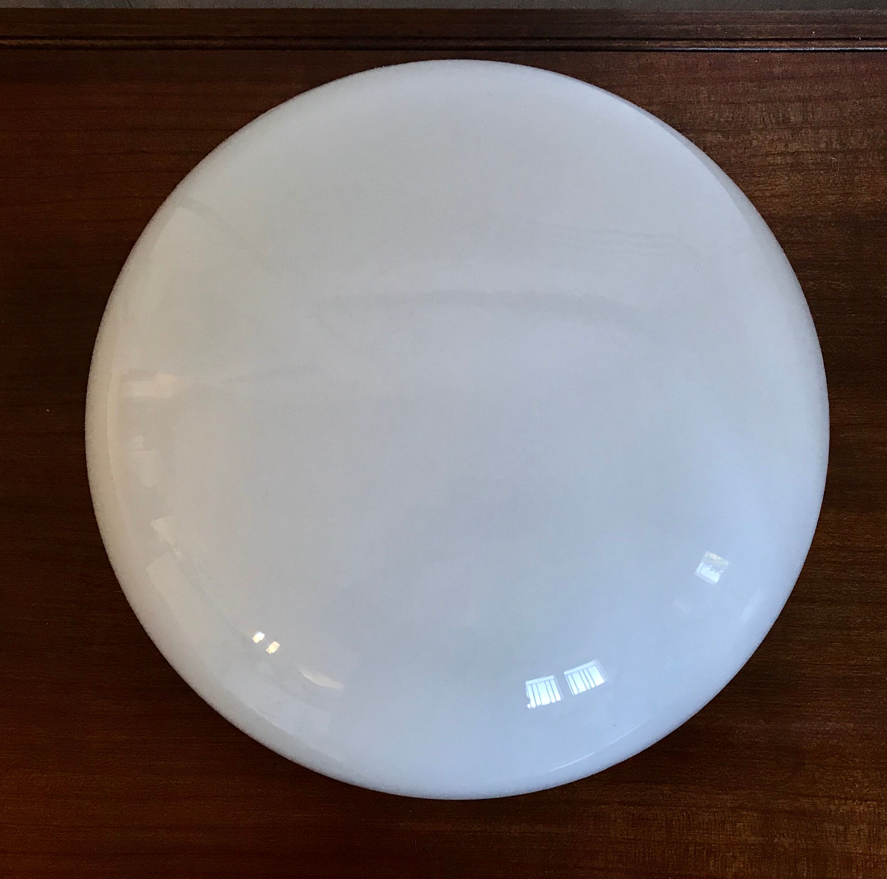 Plafonnier vintage en opaline