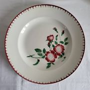 Grand plat rond de service sarreguemines modèle epernay