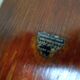 Vintage mahogany tray with inlay