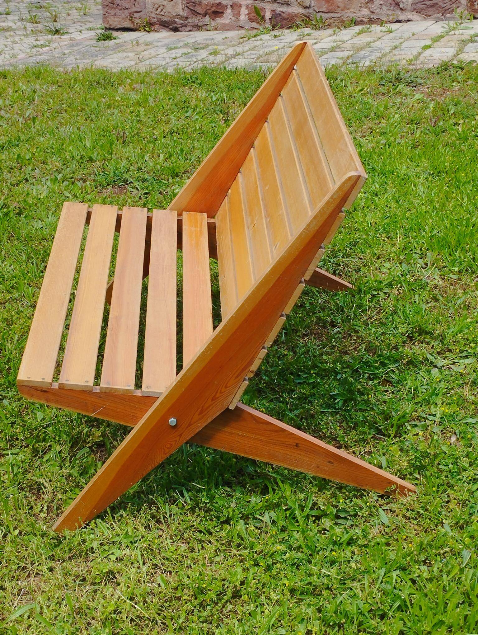 Banc pliant vintage