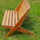 Banc pliant vintage