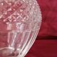 Crystal vase baluster shape
