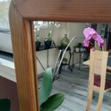 Vintage pine mirror