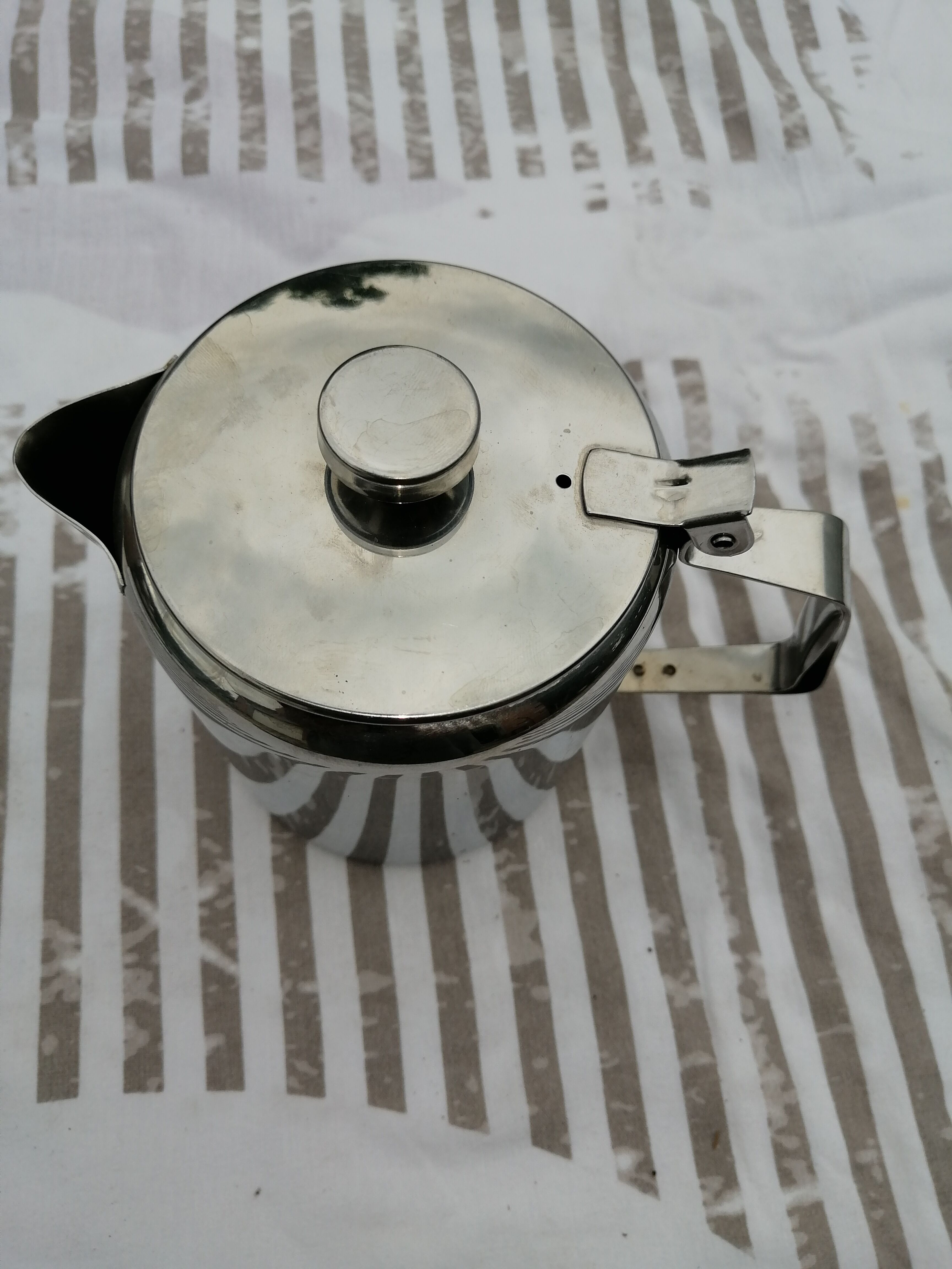 Stainless steel theiere