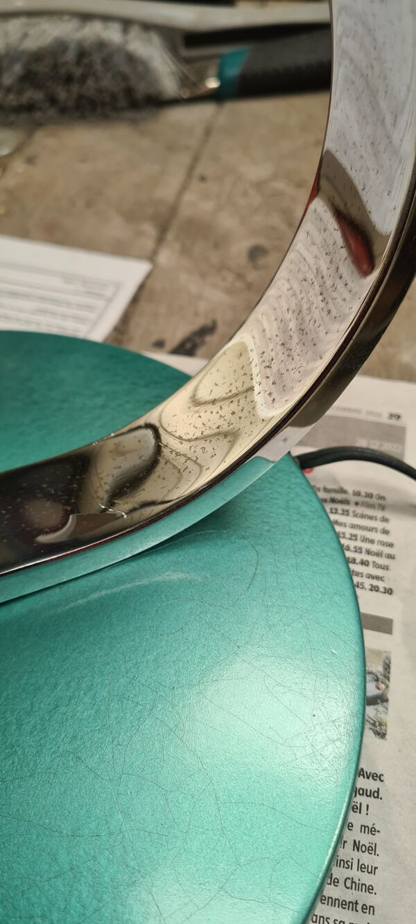 Lampe de Bureau 520 par Fase Madrid, 1960s