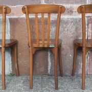 Chaises bistrot Luterma (système Monobloc, lot de 3)