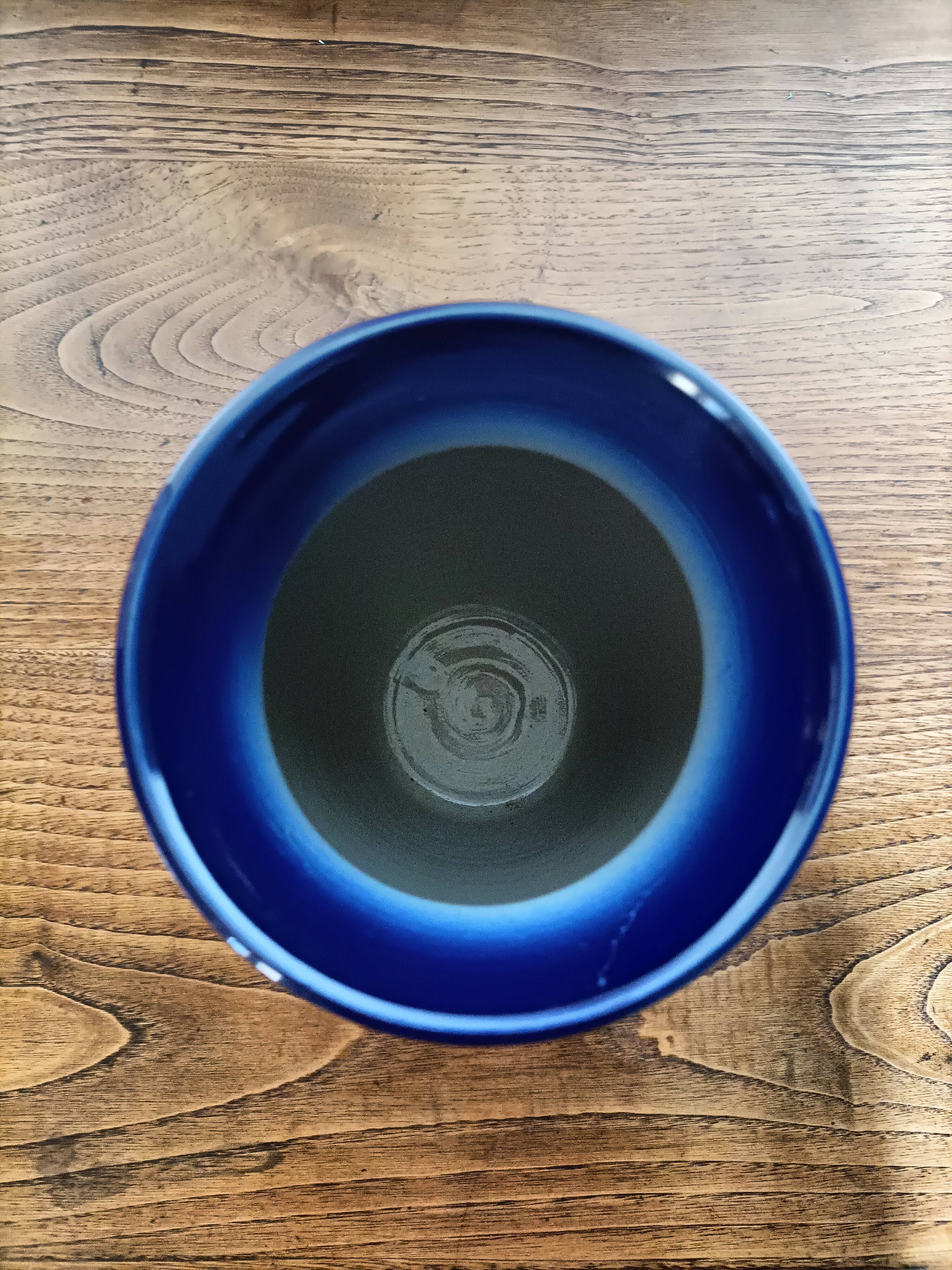 Vase à fleurs alsacien en grès Anne Ehret