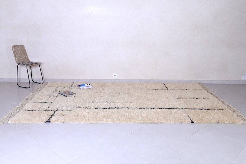 Tapis en laine taille 2/2 m