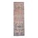 1970s Turkish Oushak Handmade Wool Cotton Orange Runner Rug 91x291