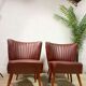 Vintage cocktail chair armchair single-seater
