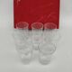 Set of 8 Baccarat crystal cups, Nancy model.