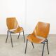 Linking Shell Chairs by Niko Kralj for Stol Kamnik, 1970s