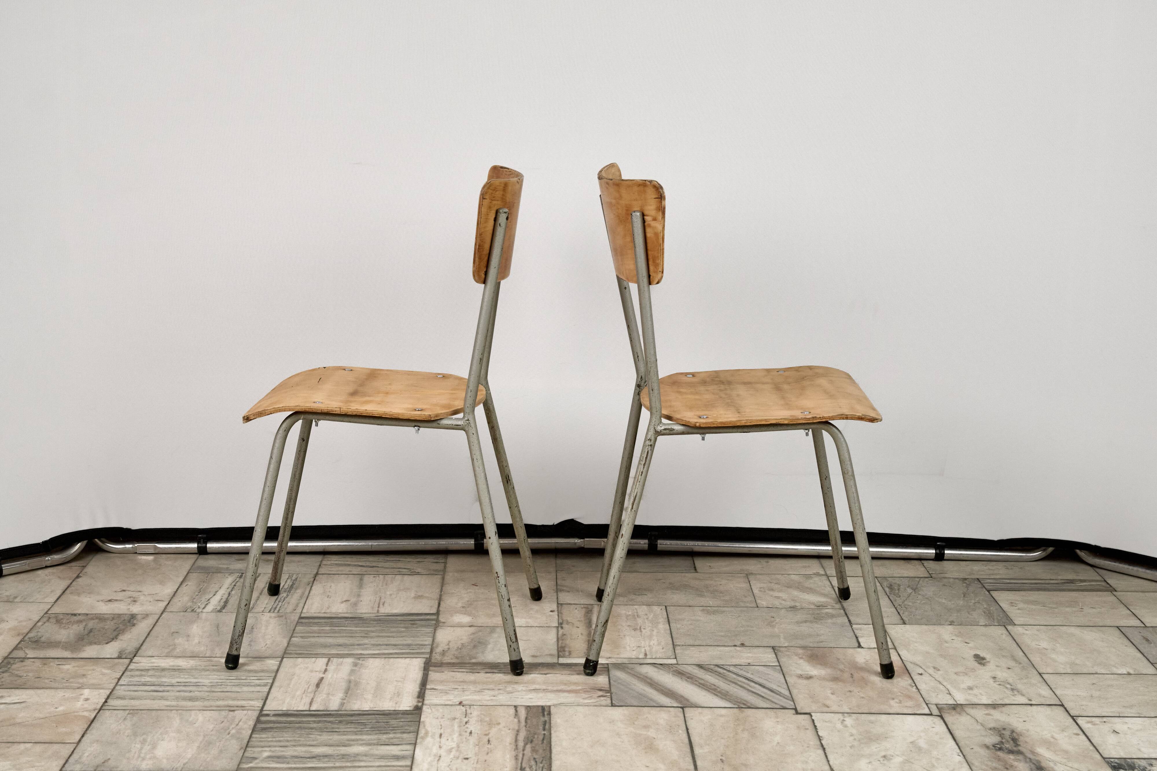 Set of 4 Vintage Chairs, 1960s, Czechoslovakia