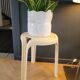 Tripod stool stamp Henry Massonet