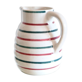 Antique HBCM pitcher from Creil and Montereau