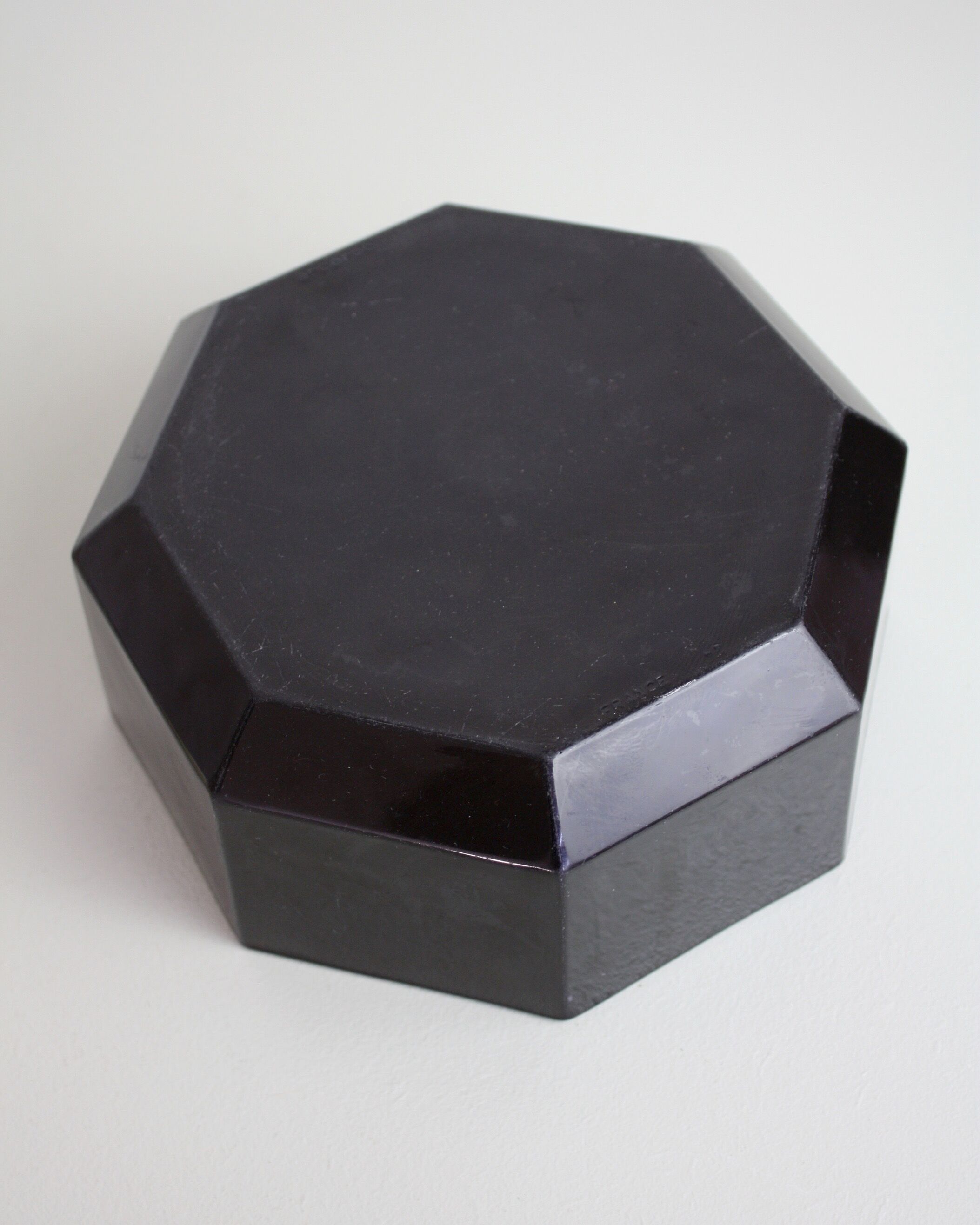 Black bowl Octime Arcoroc 80's