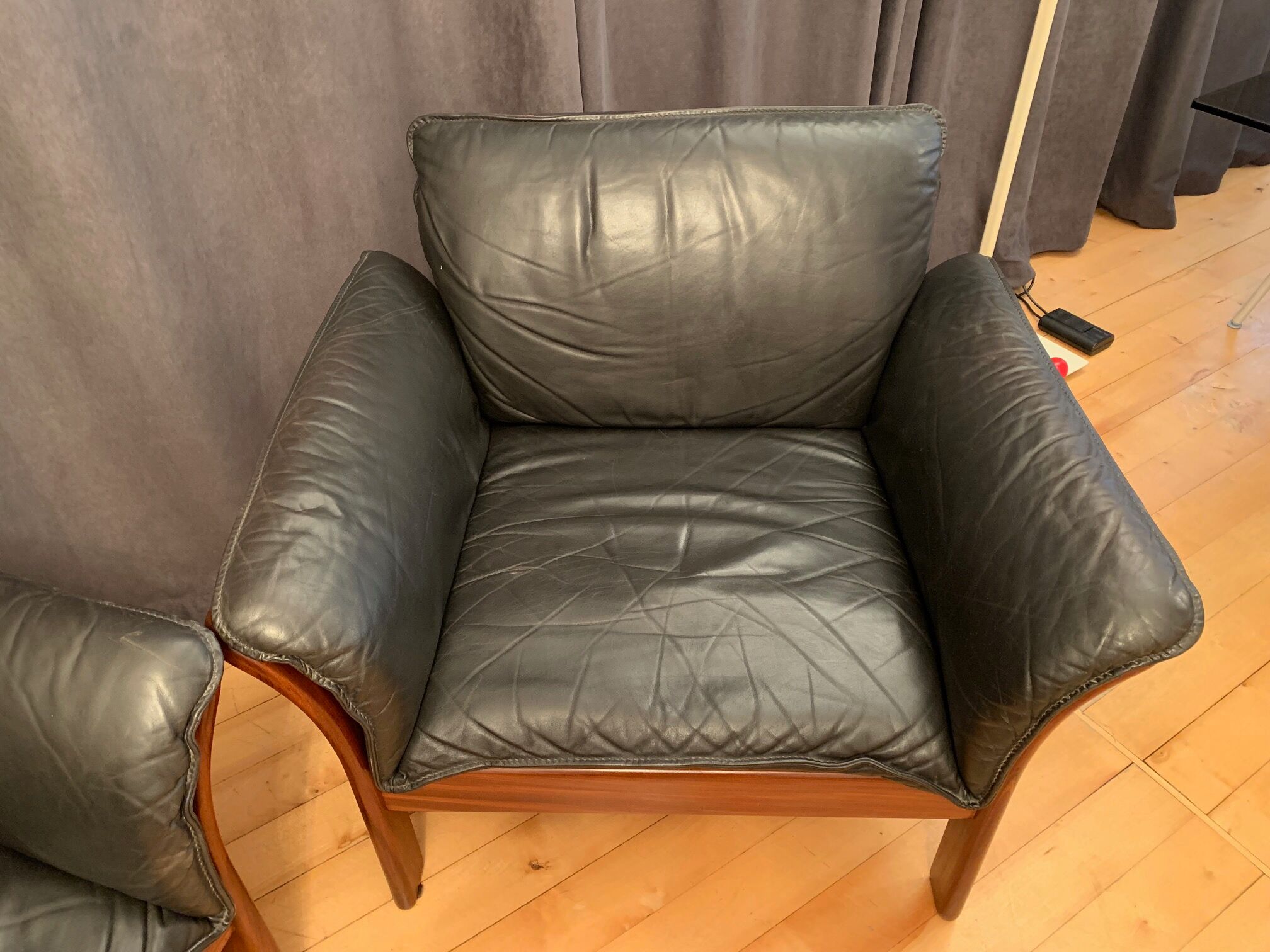 A pair of armchairs, Denmark, 1970s