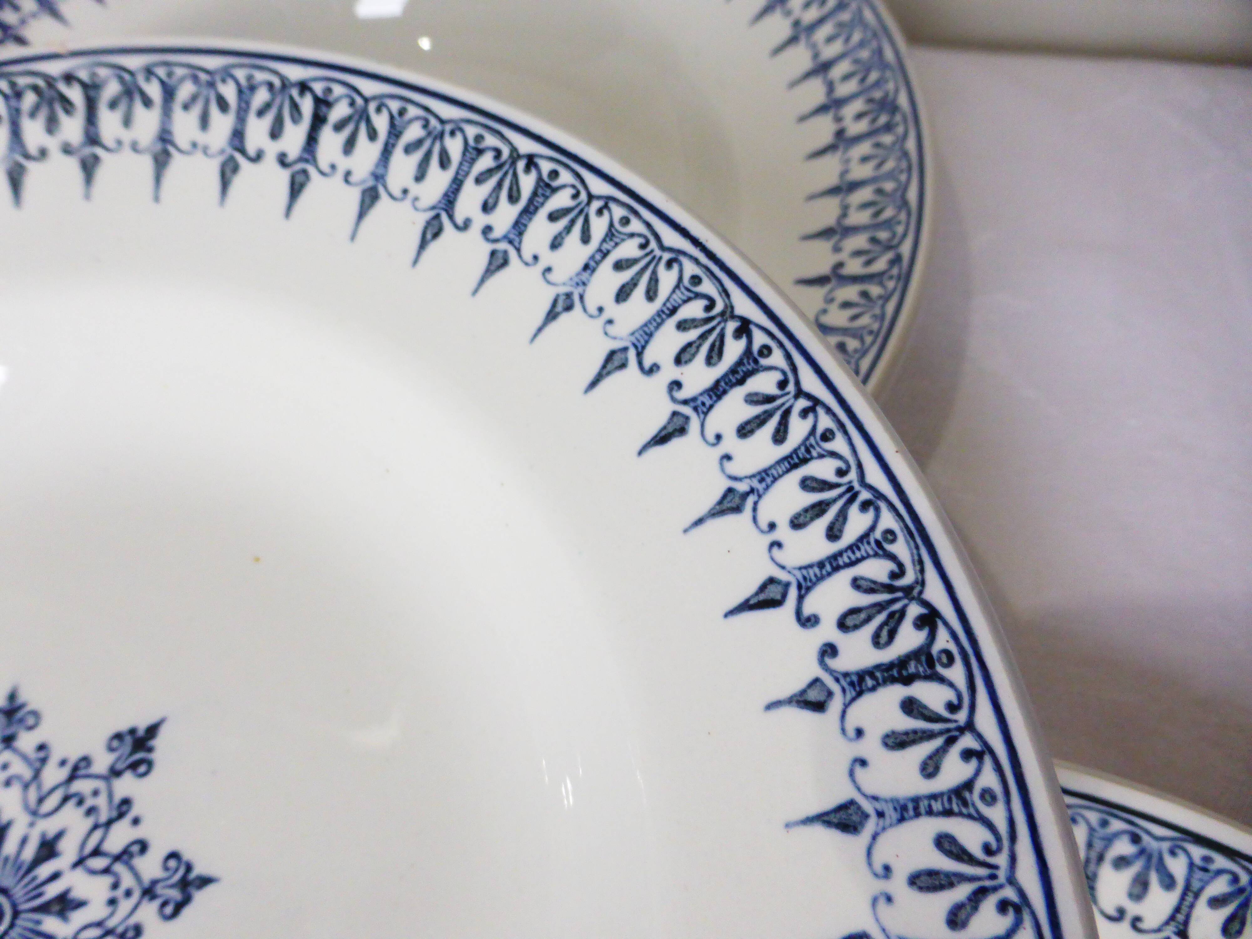 4 deep plates from St Amand model Primax 211240