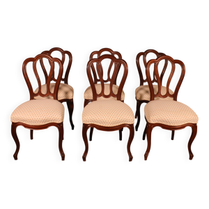 Suite de 6 chaises d'époque