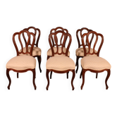 Set of 6 Napoleon III period chairs