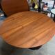 1970s Teak Round Dining Table, Czechoslovakia