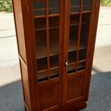 Glazed art deco gilded oak library