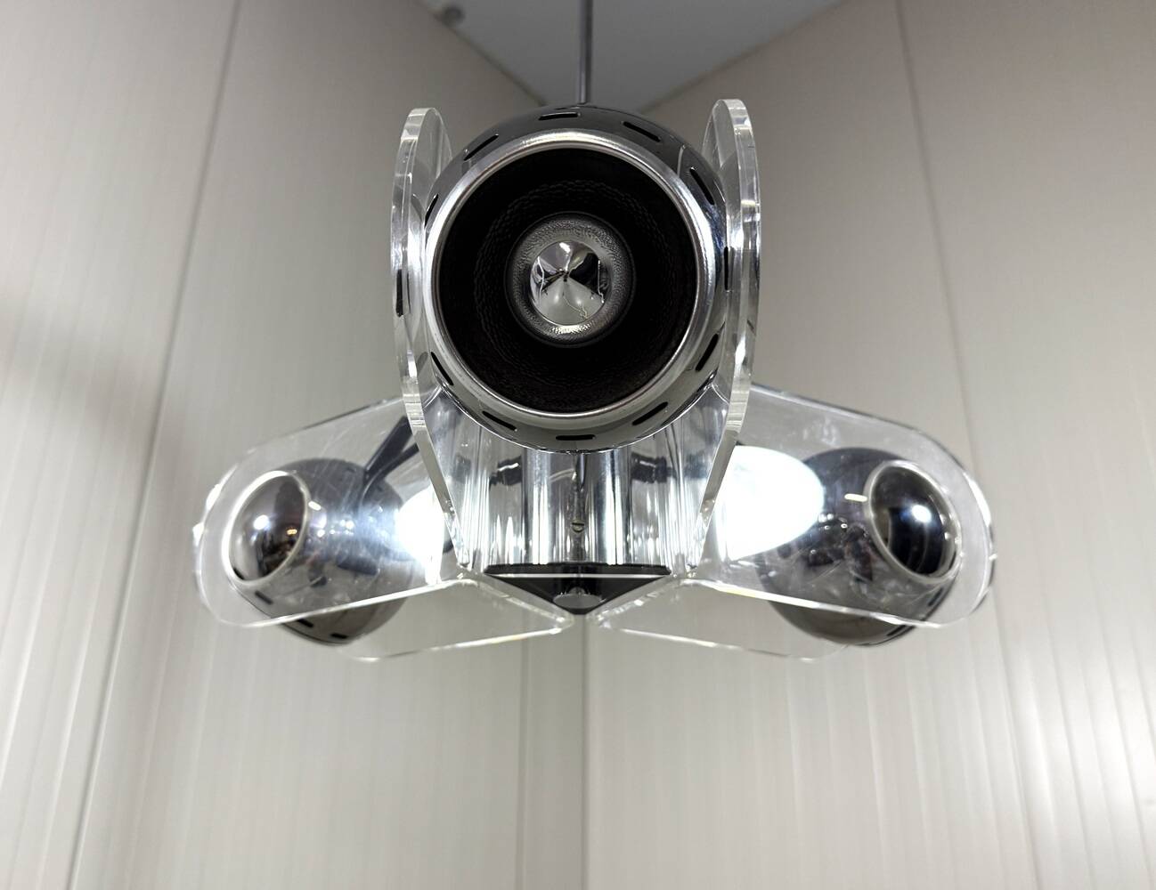 Gino Sarfatti style plexiglass hanging lamp 1970’s