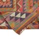 Turkish Handwoven Vintage Herki Kilim 97 cm x 317 cm
